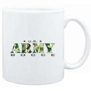    Mug White  US ARMY Bocce / CAMOUFLAGE  Sports