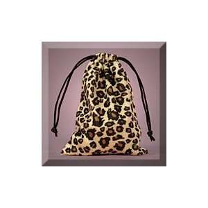    12ea   3 X 4 Leopard Print Flannel Bags