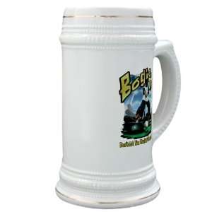    Stein (Glass Drink Mug Cup) Golf Humor Bogie This 