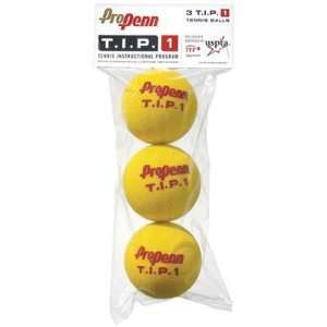  Pro Penn TIP 1 Tennis Training Balls   3 Pack   521850 