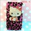   DELUXE Leopard 3D Hello Kitty Case Cover for iPhone 3G 3GS  
