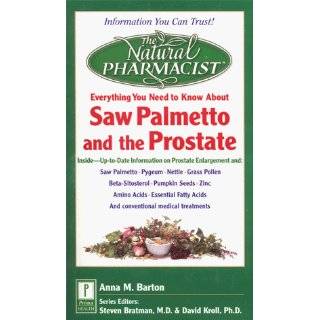   Prostate by Anna M. Barton ( Mass Market Paperback   May 12, 1999
