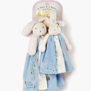  Blue Hare and a Spare Buddy Blankets Baby