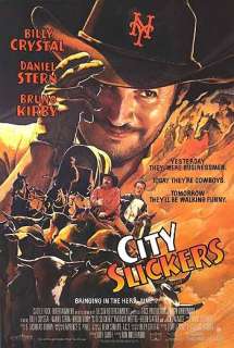 CITY SLICKERS orig 27x40 Movie Poster BILLY CRYSTAL  
