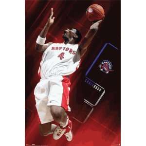 Chris Bosh of the NBAs Toronto Raptors Poster