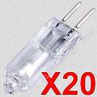 20X G4 JC Type Halogen Light Bulb Lamp 12V 5W 5 Watt