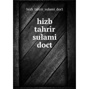 hizb tahrir sulami doct hizb_tahrir_sulami_doct  Books