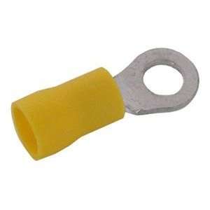  #8 Ring Terminal, YELlow 50 for 5.40 Electronics