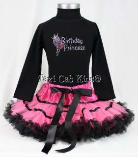 Tutu Pettiskirt * New Set *Birthday Party Princess Outfit* Custom 