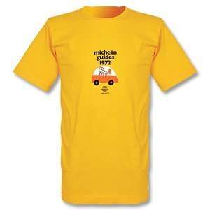  Michelin Guides 1972 Tee   Yellow