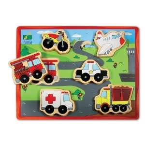  The Learning Journey Chunky Puzzle (Transportation) Toys & Games
