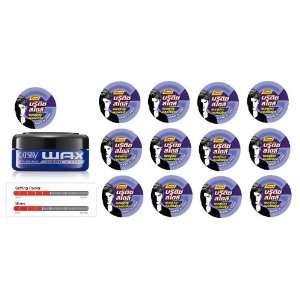  Gatsby Hair Styling Wax Hard & Free 75g. (Pack Of 12 
