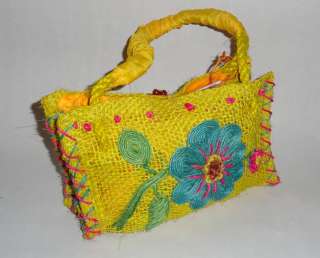 Ecologist Folk Art Handmade Mexican Bag, Handbag,Purse  