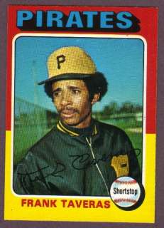 1975 OPC Baseball Frank Taveras #277 Pitt Pirates NM/MT  