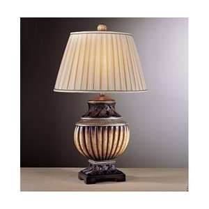   Lighting 121390 Urban Chic Table Lamp   Antique Wood