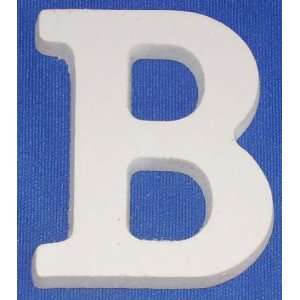  2 PVC Letter B Clarendon