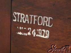 18442 STATTON Stratford Cherry Queen Anne Cherry Linen Press  