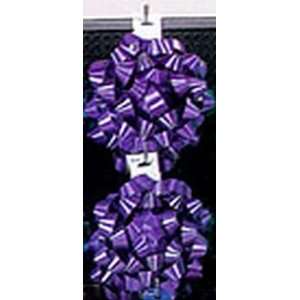  Hollywood Ribbons Bow 6 Purple (Hang Tab) (12 Pack 