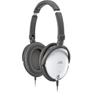   Folding Headphone with Bass Boost   White   HAS600W