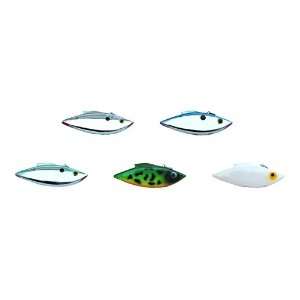  Mini Trap by Bill Lewis Lures Color Chrome/Green Back 