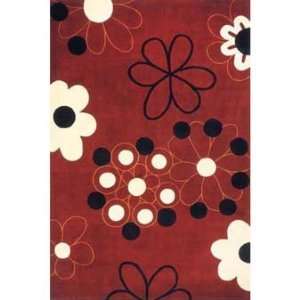  Momeni Koi KO 09 Red 2 6 x 8 0 Runner Area Rug