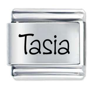  Pugster Name Tasia Italian Charms Bracelet Link Pugster 
