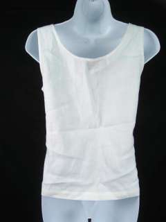 TANGO White Sleeveless Tank Top Shirt Size S  