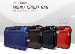 Tango Glossy Laptop Bag 12 in Black,Red,Brown or Blue  