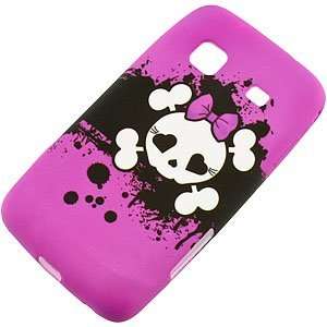  TPU Skin Cover for Samsung Galaxy Prevail M820, Hot Pink 