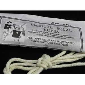  Unequal Equal Ropes   Beginner / Stage Magic Trick Toys 