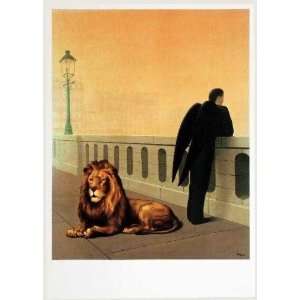 Rene Magritte   Le Mal Du Pays Offset Lithograph