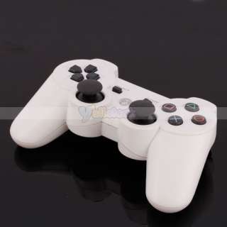White Wireless Bluetooth Game Controller For Sony PS3  