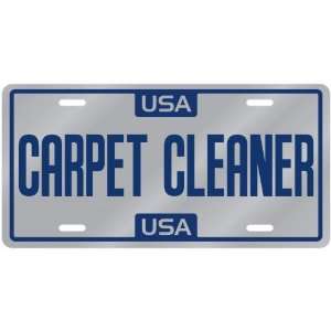   New  Usa Carpet Cleaner  License Plate Occupations