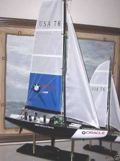 bmw oracle racing team collector souvenir yacht model