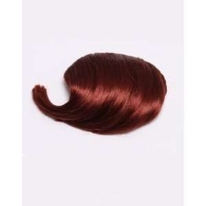  Dark red straight clip in fringe hairpieces Beauty
