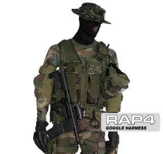 RAP4 Tactical Vest Goggles Harness (Choose color)  