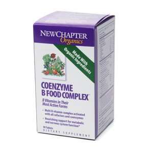  New Chapter Organics Coenzyme B Food Complex, Tablets, 90 