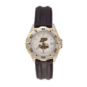 Purdue Boilermakers Allstar Leather Womens Watch  Sports 