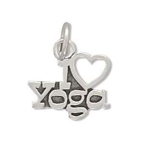  I Love Yoga Charm Jewelry
