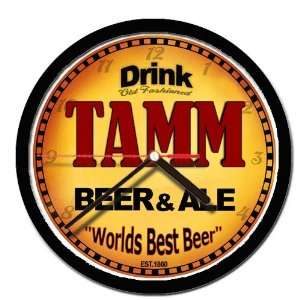  TAMM beer and ale cerveza wall clock 