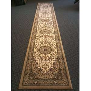  Traditional Area Rug Runner 32 In. X 15 Ft. 10 In. Light 