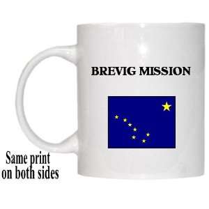  US State Flag   BREVIG MISSION, Alaska (AK) Mug 
