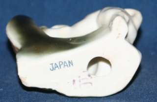 Vintage Puppy Dog W / Shoe or Boot Figurine Japan OLD  