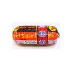   Beef Salami, 12 Oz (Pack of 12)  Grocery & Gourmet Food