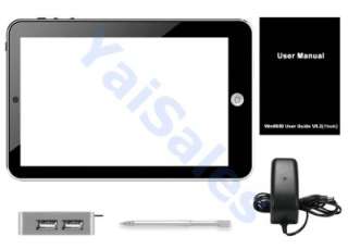   4GB Google Android 2.2 OS Tablet PC Touchscreen WiFi WM8650  