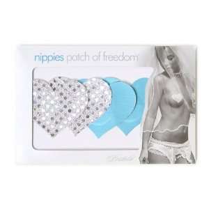  Pasties, Bridal Something Blue Small Heart   2 Pack 