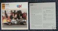 Eagle T1G & T2G F1 Cars Collectors Classic Car Cards  