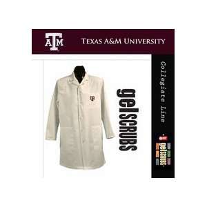  Texas A & M Aggies Long Lab Coat from GelScrubs (Extended 