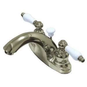 Kingston Brass English Country KB7648PL Lavatory Facuet 4 inch Center 