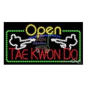  Tae Kwon Do LED Business Sign 17 Tall x 32 Wide x 1 